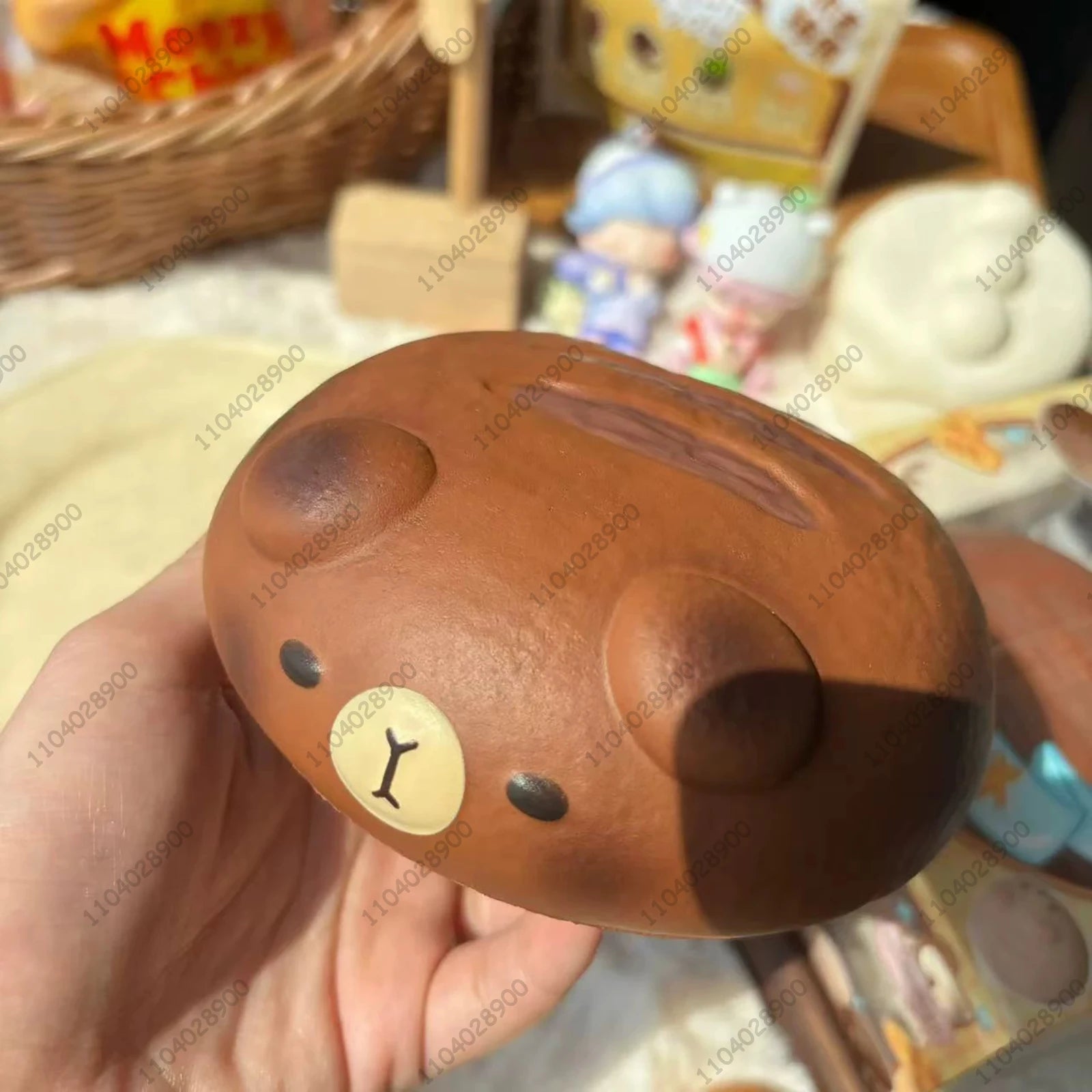Capybara Bakery Slow Rising Squishy Toy – Cute Bread & Pastry Stress Relief Toy