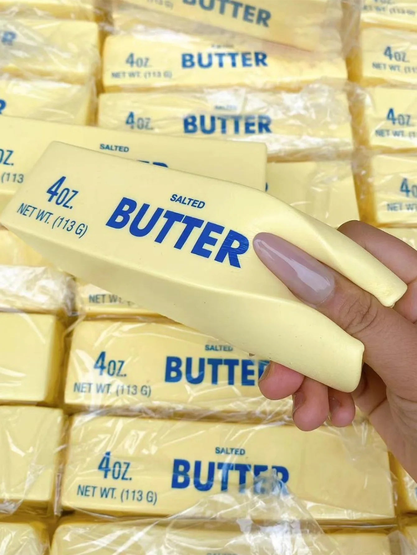 Butter Block Squishy Toy – Ultra-Soft Slow Rising Stress Relief Fidget Toy (1/2/3 Piece Set)