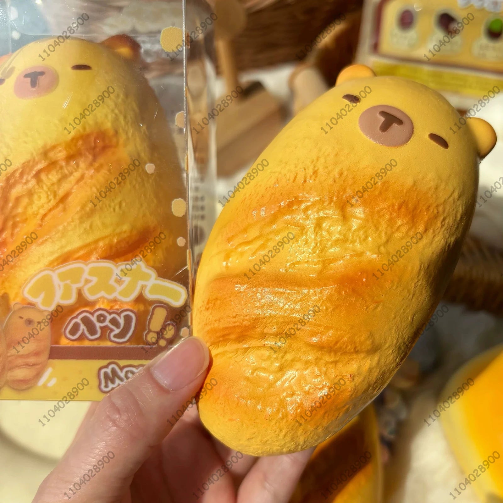 Capybara Bakery Slow Rising Squishy Toy – Cute Bread & Pastry Stress Relief Toy
