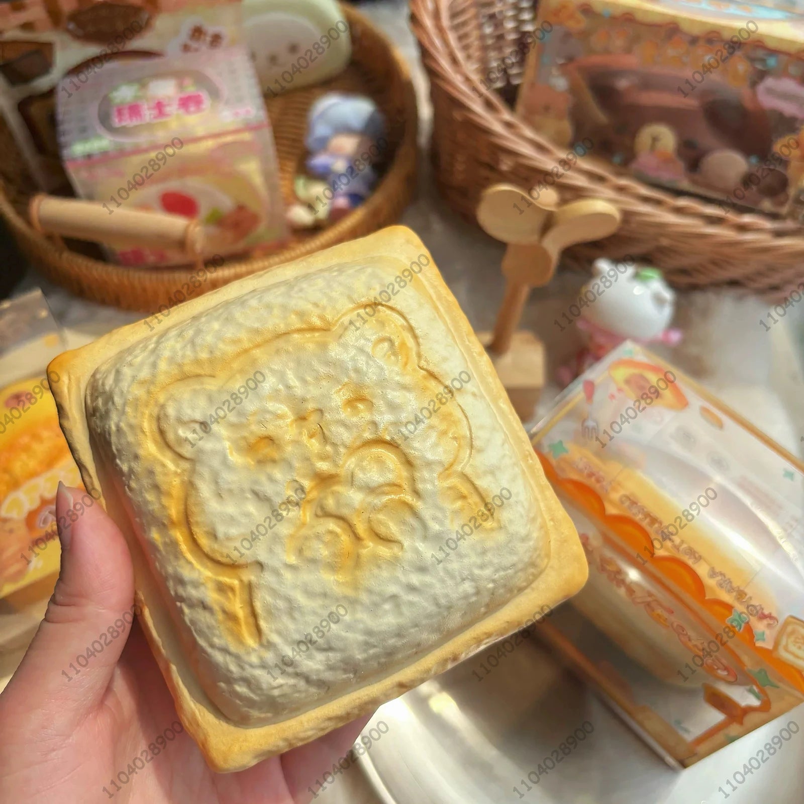 Capybara Bakery Slow Rising Squishy Toy – Cute Bread & Pastry Stress Relief Toy